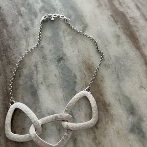 Silver women’s necklace
